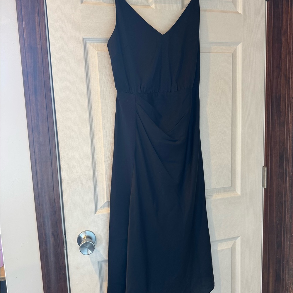 Ted Baker Navy Midi Dress